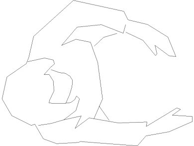 Bloques DWG personas mujer vista en planta