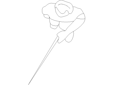 Bloques DWG personas hombre vista en planta