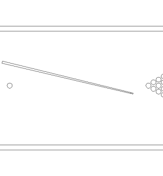 Bloques AutoCAD Mesas de billar GRATIS