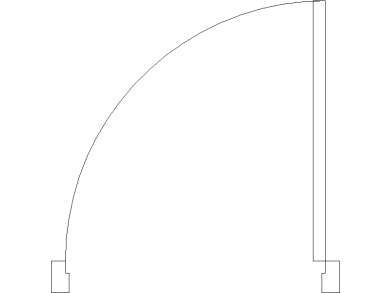 Bloques DWG de Puertas de Paso
