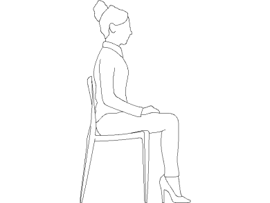 silla con persona sentando