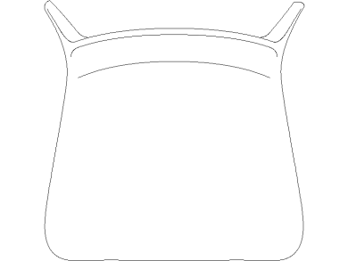 silla vista en planta