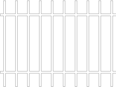 Bloques CAD Reja Ventana