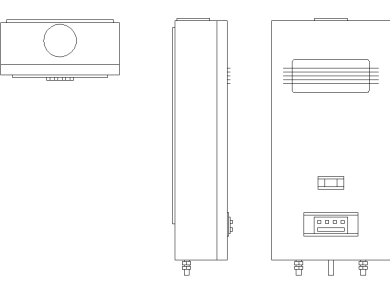 Bloques AutoCAD de Planos de Caldera o Boiler