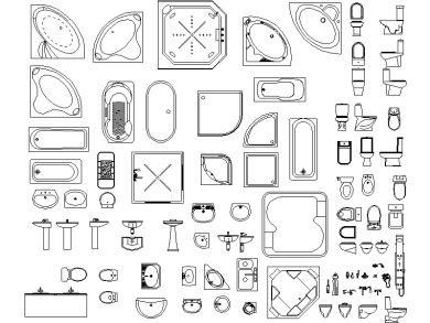 Completa colección de sanitarios