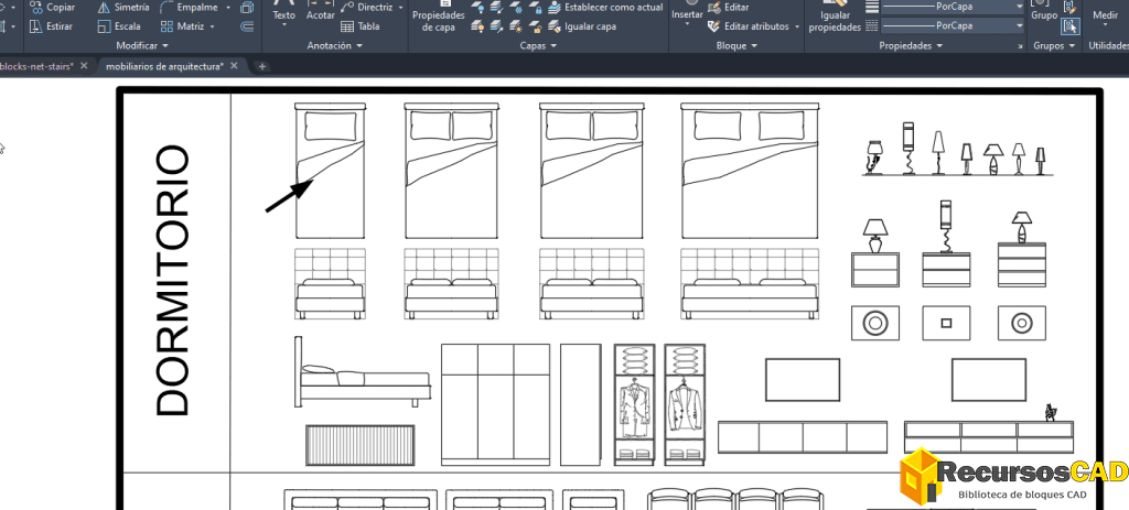 Extraer o exportar bloques de un archivo de AutoCAD