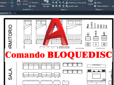 Extraer o exportar bloques de un archivo de AutoCAD