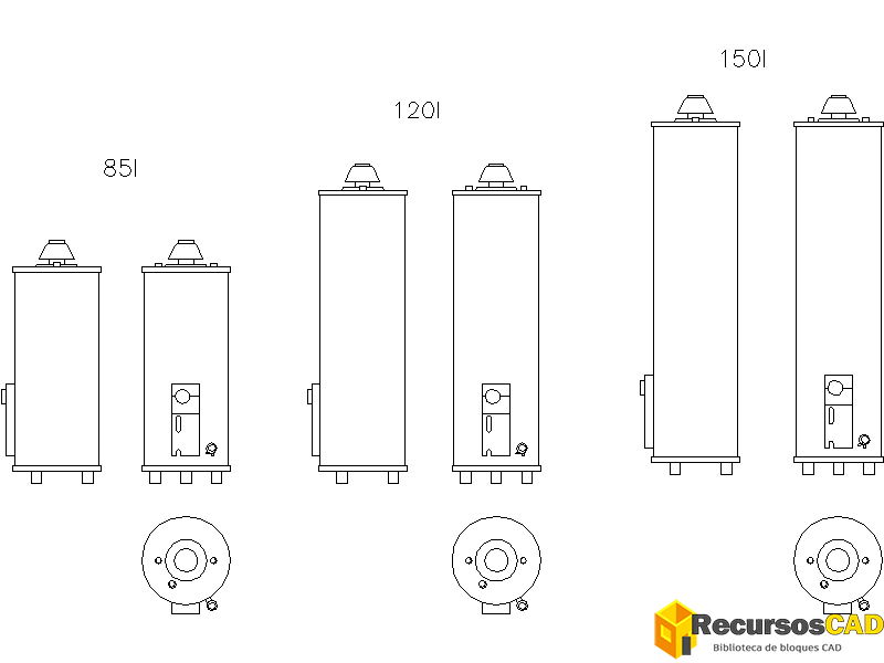 alentador o termo eléctrico de agua