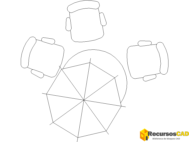 Mesa Terraza Exterior con Sillas