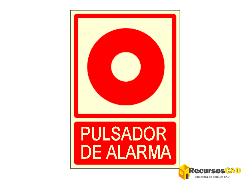 Señalización de Pulsador de alarma