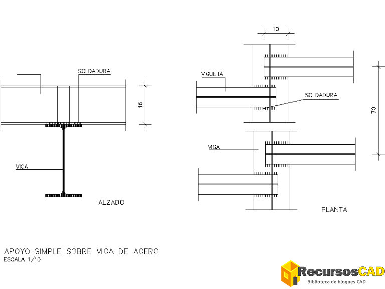 Bloques Dwg De Detalles Constructivos Metálicos Hormigón Y Mixtos Gratis Para Autocad 2d 9976