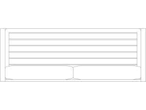 Bloques DWG de Bancos Urbanos: Vistas en Planta y Alzados