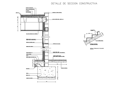 detalle constructivo autocad dwg dwg autocad bloque cad