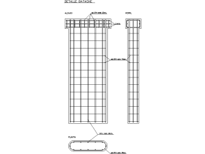 Bloques DWG de Detalle de Bataches