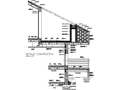 Detalles Constructivos de Cubiertas, Fachadas y Terrazas