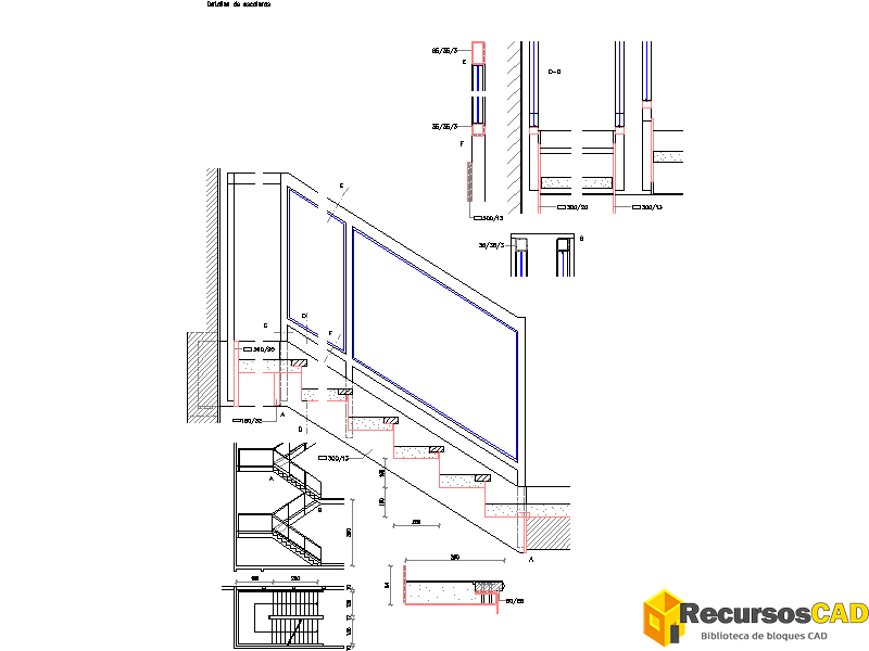 Detalles Constructivos de Escaleras