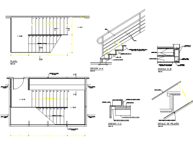 Detalles Constructivos para Diseño de Escaleras