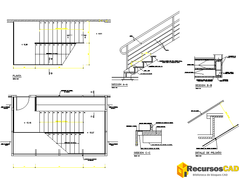 Detalles Constructivos para Diseño de Escaleras