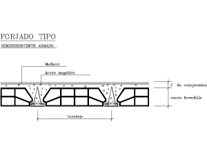 Descargar forjado vigueta AutoCAD DWG Gratis – Detalle 2D