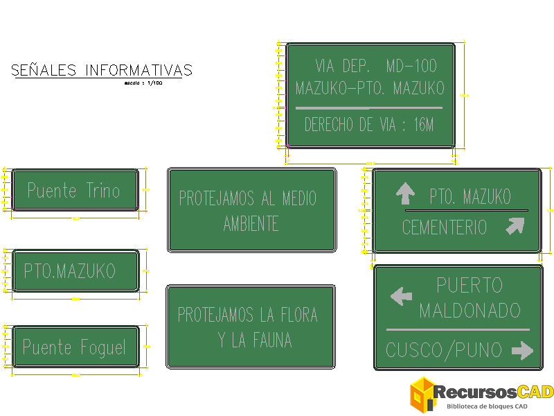 Señales Informativas de Tráfico