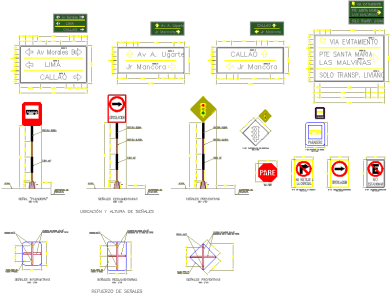 Señalización Vertical para Obras