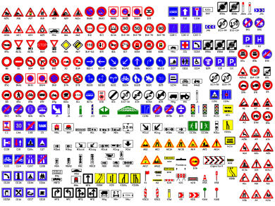 Pack Completo de Bloques DWG de Símbolos y Señalización Vial