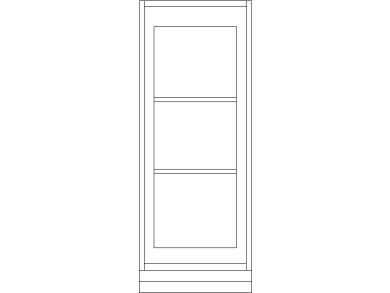 Bloques DWG Ventanas 50 cm