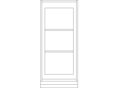 Bloques DWG Ventanas 55 cm