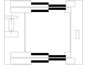Ascensor en Planta AutoCAD DWG Gratis – Vista Superior 2D