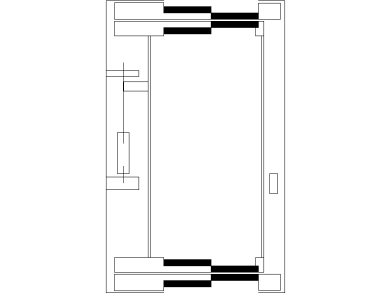 ascensor de doble embarque 1700 mm x 2780 mm