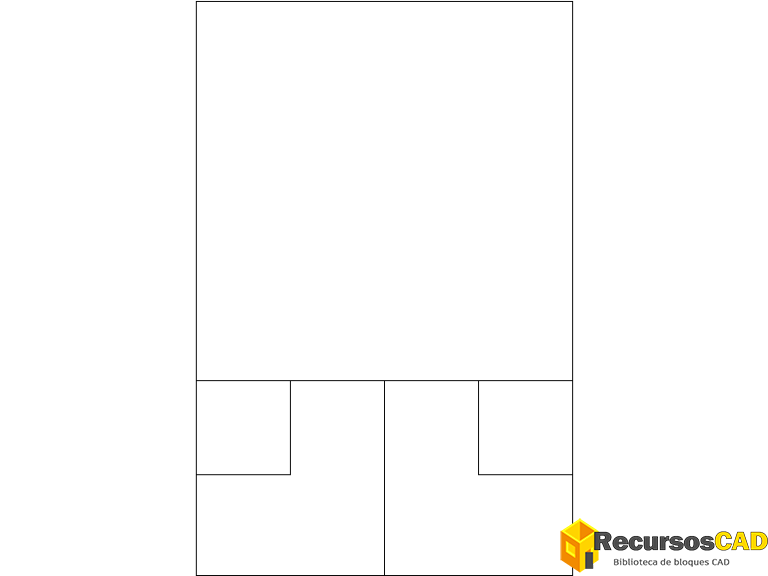 cancha de squash autocad dwg Gratis Plano Profesional 2D
