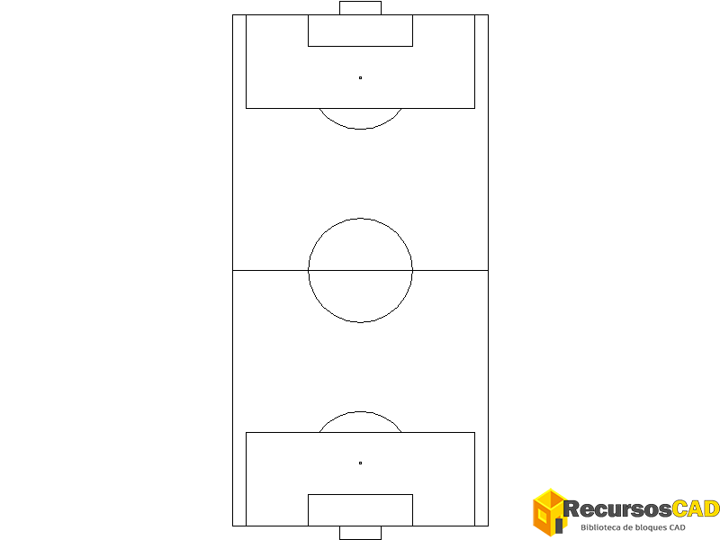 canchas de fútbol con medidas reglamentarias FIFA mínimas 45x90