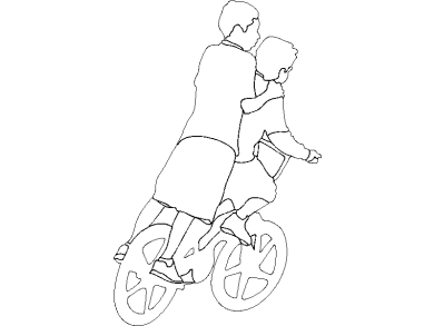 Bloques DWG de Niños Jugando (12)