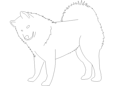 Bloques DWG de Perros (2)