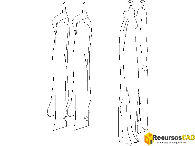 Abrigos y vestidos femeninos