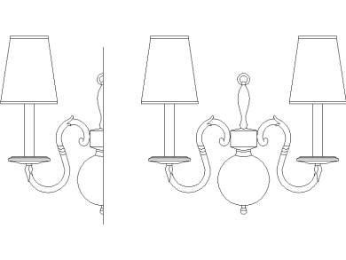 Aplique estilo Empire retro