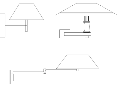 Apliques con pantallas