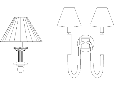 Apliques de uno y dos brazos