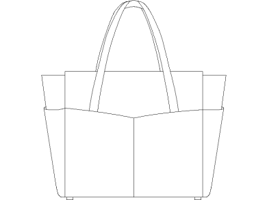 Bolsa trapecio