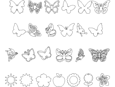 Decoraciones de Mariposas