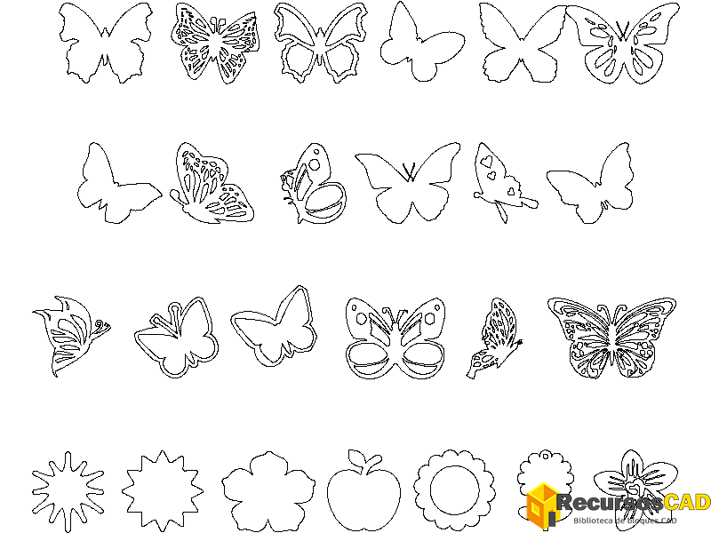 Decoraciones de Mariposas