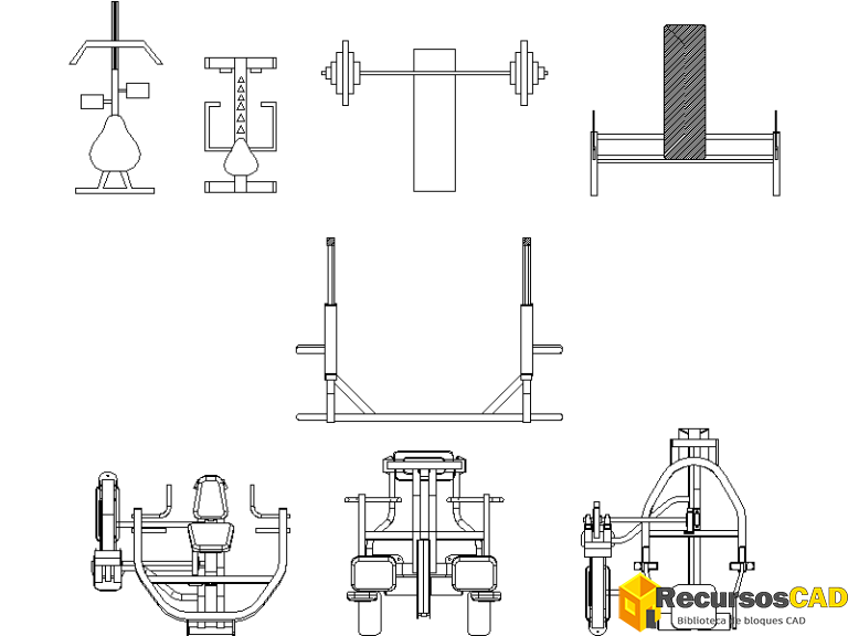 Gimnasio & Fitness archivos - RecursosCAD