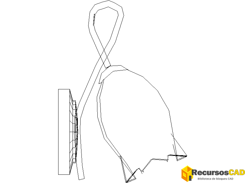 Foco en forma de flor