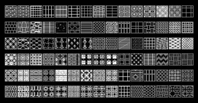 Descarga Gratis Colecciones de Hatch para AutoCAD en Formato .PAT