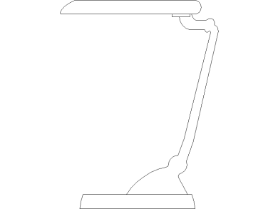 Lámpara con pulsador