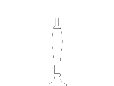 Lámpara de cabaña con tapa de tambor