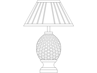 Lámpara de cabaña hecha a mano