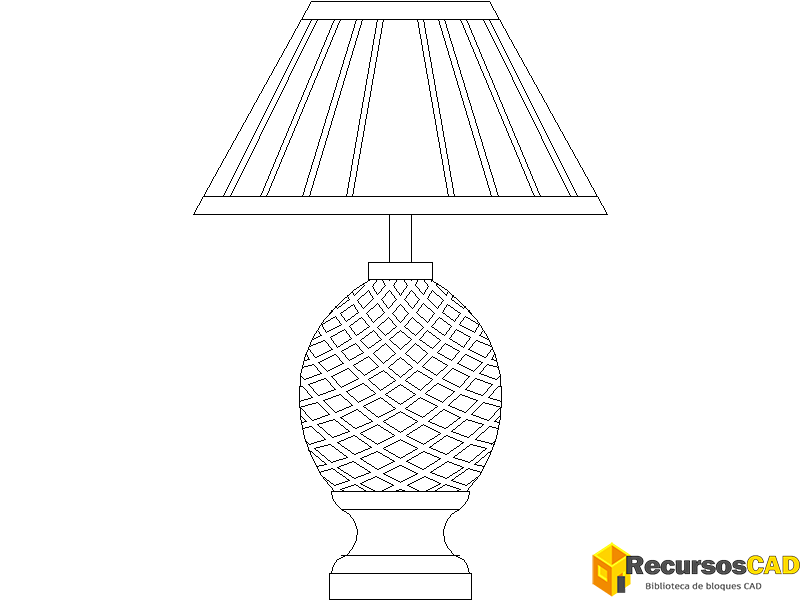 Lámpara de cabaña hecha a mano