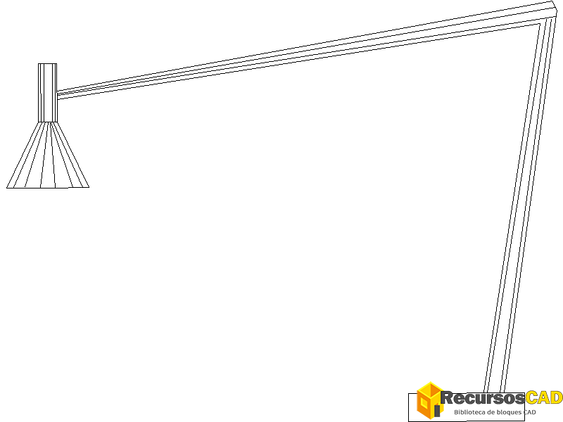 Lámpara de escritorio con brazo articulado