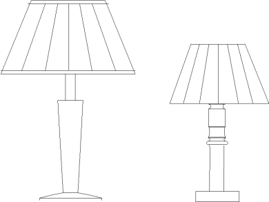 Lámparas artesanales de madera